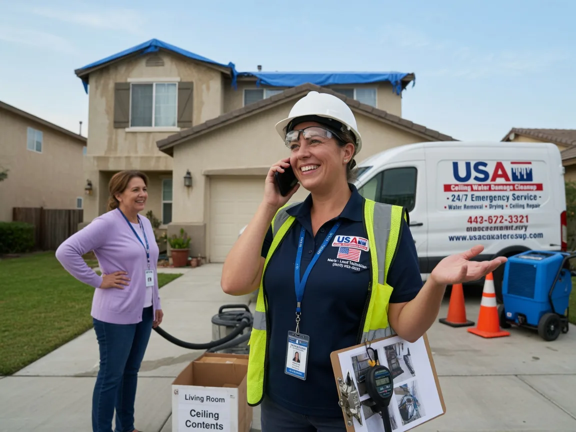 Ceiling Water Damage Restoration Parker Dam, CA FAQs